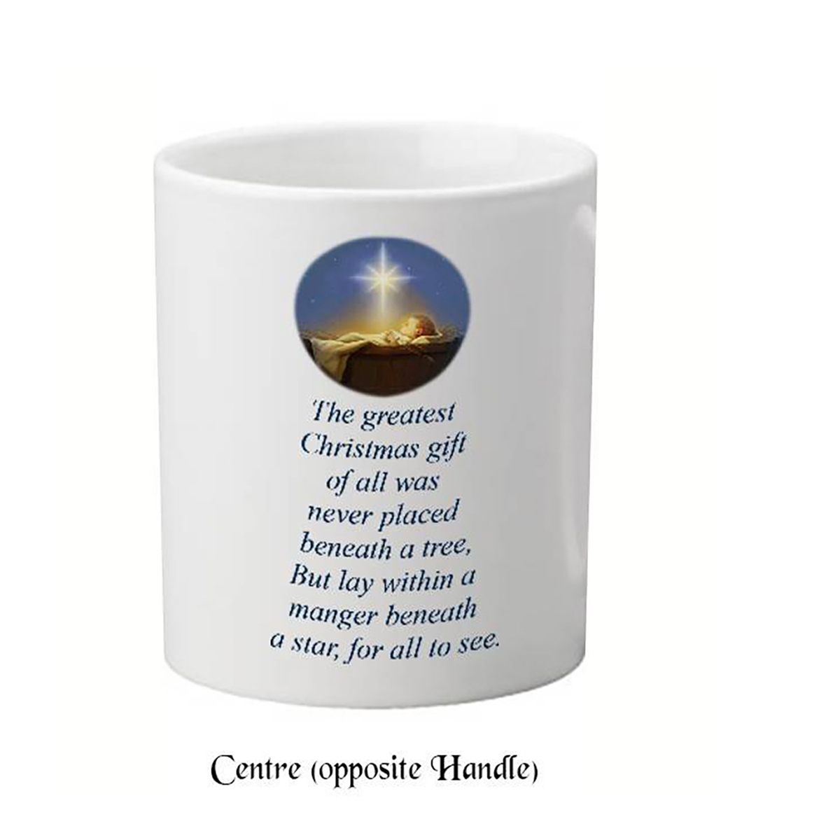 Personalsied Christmas Mug Gift - Jesus is the Gift